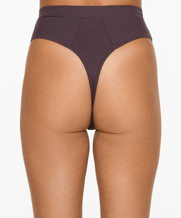 Moudda Oysho - String 2D Coton Modal Collection L.A Girl Taille Haute - Tunisie 5