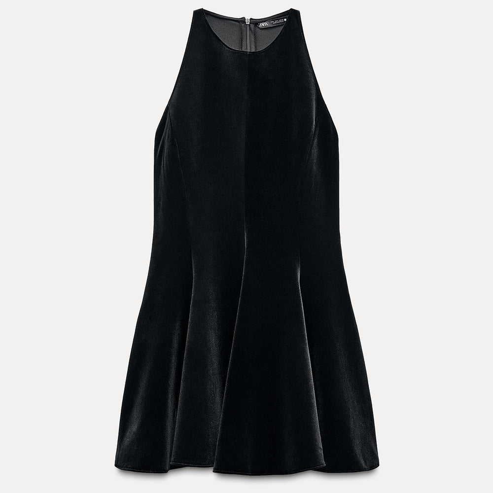 Moudda ZARA - Robe velours godets - Tunisie 2