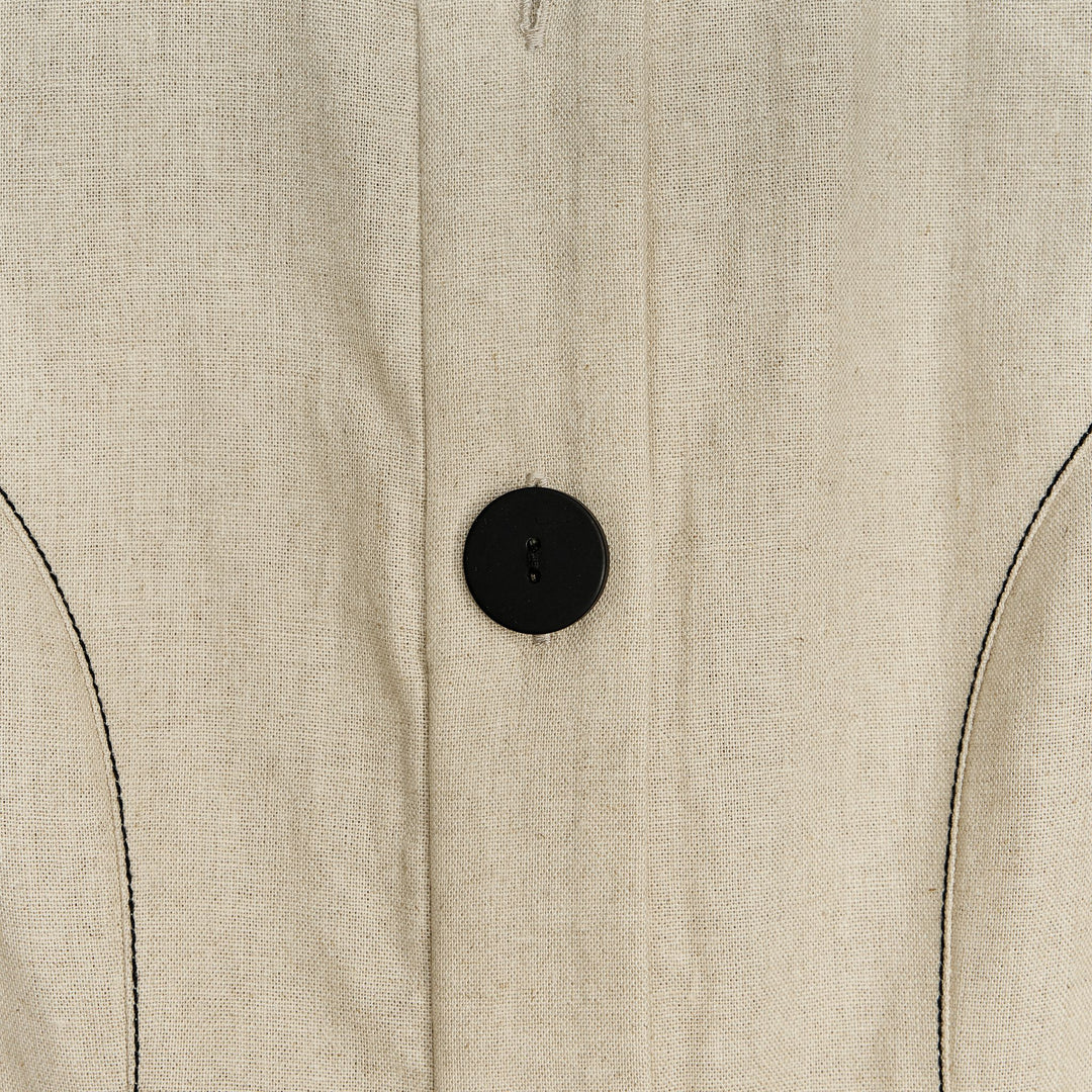Moudda ZARA - Robe Mini - Lin/Viscose & Grands Boutons - Tunisie 3
