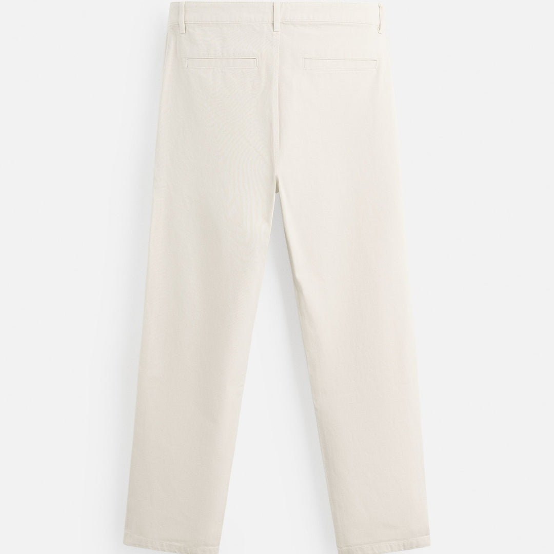 Moudda ZARA - Pantalon - Pince & Bouton Caché (Chambray & Vert) - Tunisie 2