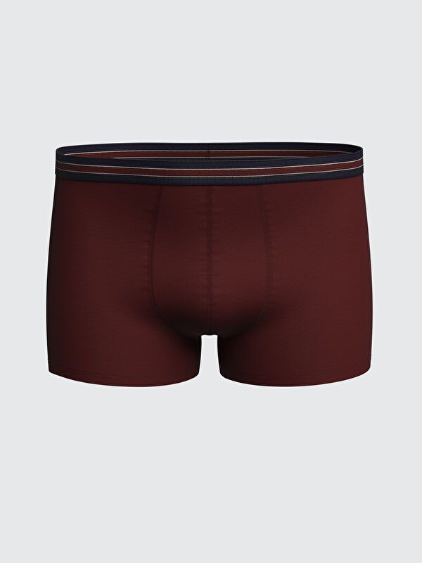Moudda LC Waikiki - Boxer basique Homme Bordeaux - Tunisie 3