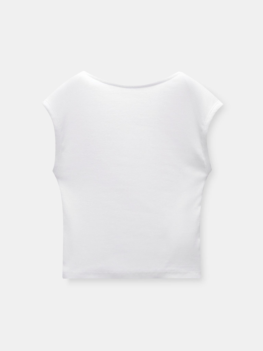 Moudda PULL & BEAR - Body Côtelé Manches Entières Encolure Dos - Tunisie 3