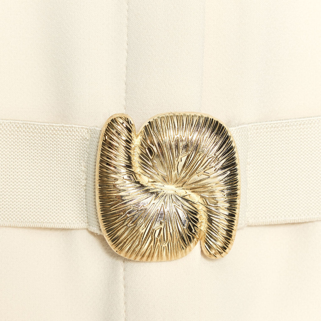 Moudda ZARA - Robe Midi Crêpe - Détail & Ceinture - Tunisie 3