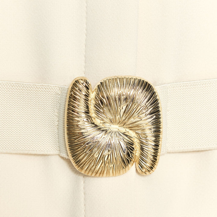 Moudda ZARA - Robe Midi Crêpe - Détail & Ceinture - Tunisie 3