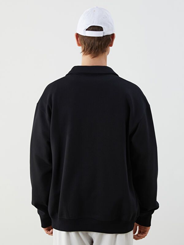 Moudda LC Waikiki - Sweatshirt en jersey Homme Noir - Tunisie 4