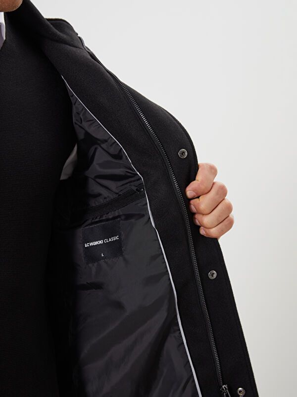 Moudda LC Waikiki - Manteau lourd Homme Noir - Tunisie 4