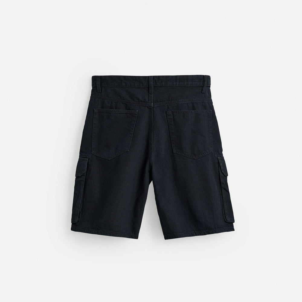 Moudda ZARA - Bermuda Cargo - Bleu/Noir (Mauve & Bleu) - Tunisie 2
