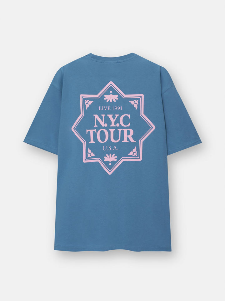 Moudda PULL & BEAR - T-Shirt Demi-Manches NYC Tour - Tunisie 3