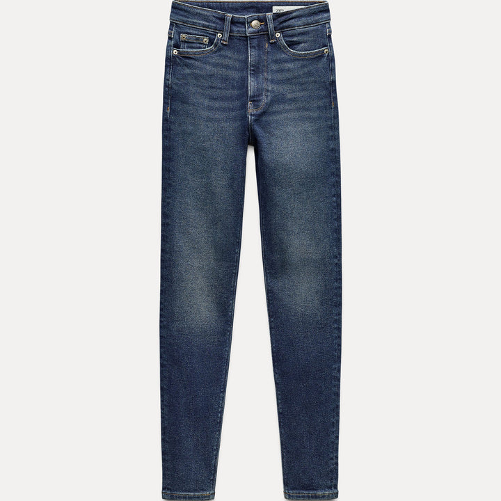 Moudda ZARA - Jean skinny taille haute bleu moyen - Tunisie 1