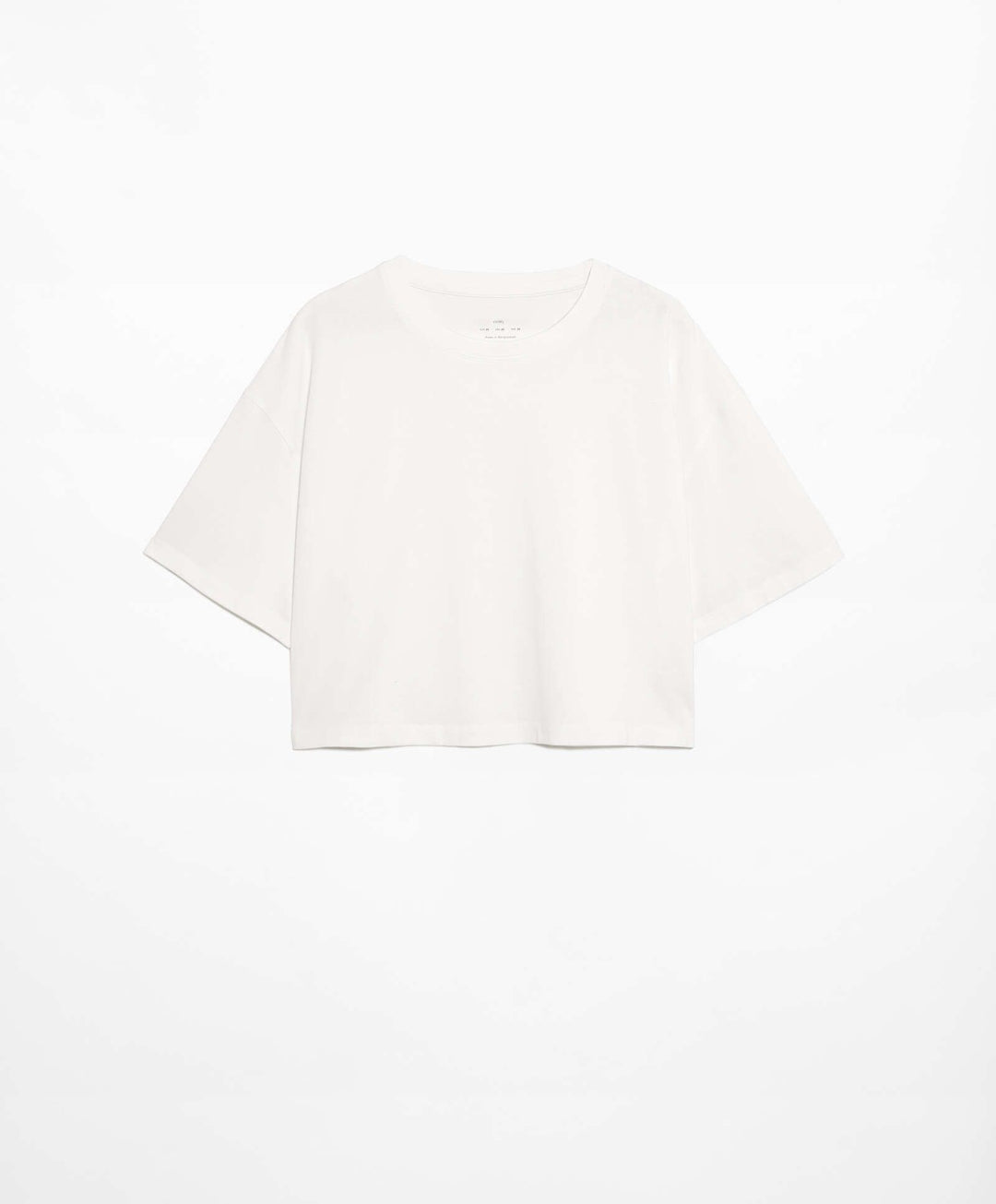 Moudda Oysho - T-Shirt Crop Coton Élasthanne - Tunisie 4