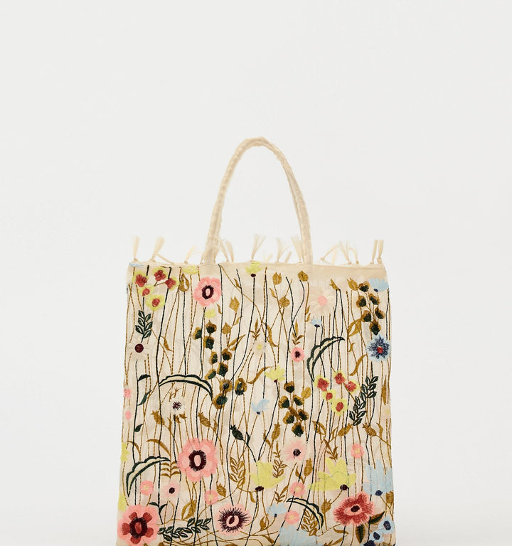 Moudda ZARA - Sac shopper tulle brodé - Tunisie 1