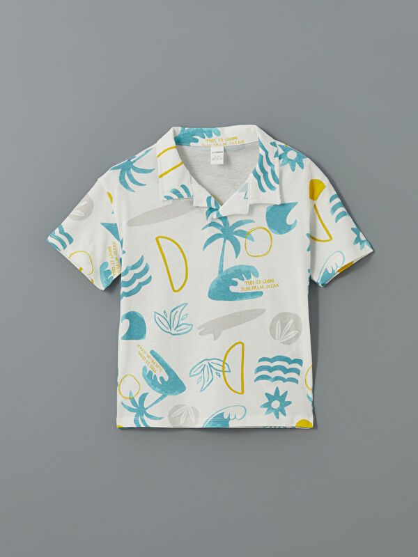 Moudda LC Waikiki - T-shirt manches courtes en jersey pour Garçon - Tunisie 1