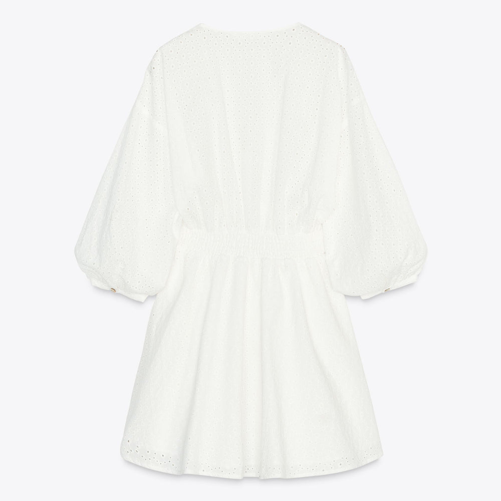 Moudda ZARA - Robe Mini - Broderie Suisse & Fajín - Tunisie 2