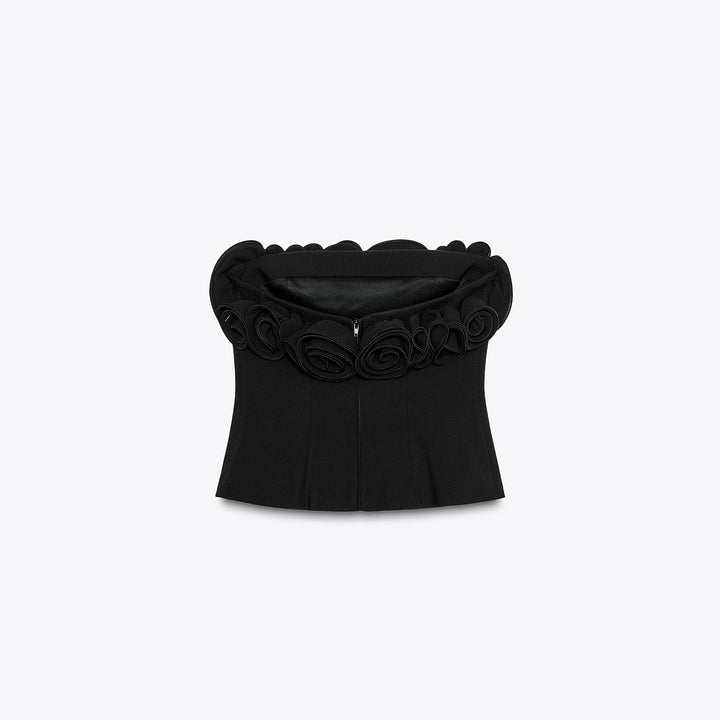 Moudda ZARA - Top Élastique - Motif & Fleurs - Tunisie 2