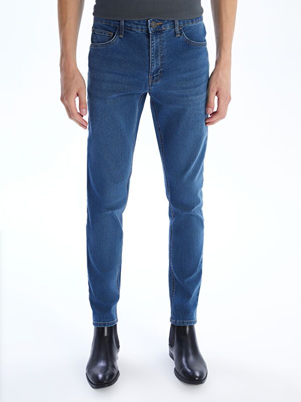 Moudda LC Waikiki - Pantalon jean tissé basique Homme Rodéo mid indigo - Tunisie 2