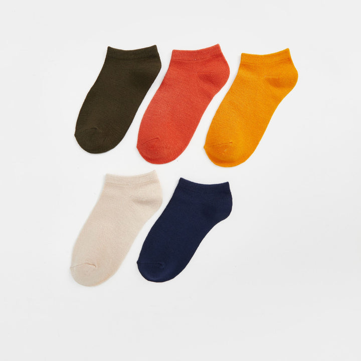 Moudda LC Waikiki - Chaussettes pour sneakers Garçon Fil mélangé teint - Tunisie 1