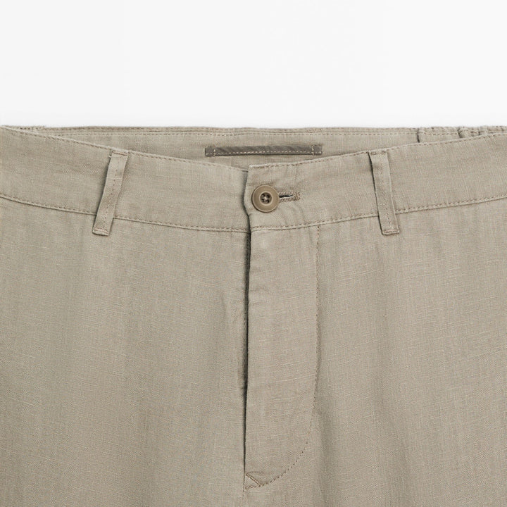 Moudda Massimo Dutti - Pantalon 100 % lin sophistiqué fuselé - Tunisie 6