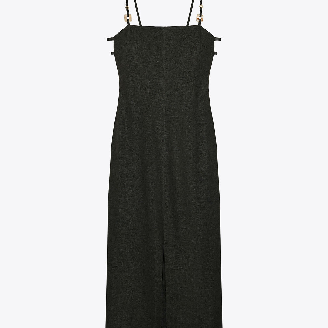 Moudda ZARA - Robe Midi Lin/Viscose - Bretelles & Pierres - Tunisie 1