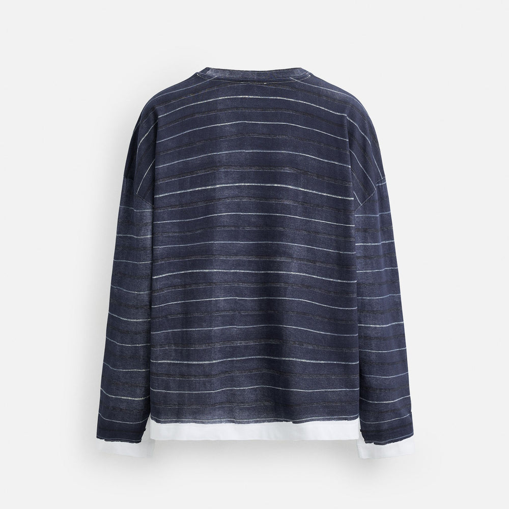 Moudda ZARA - T-Shirt - Rayures Peintes (Soft Layers) - Tunisie 2