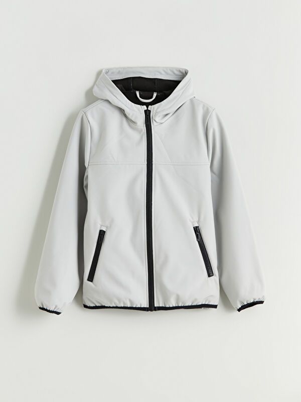 Moudda LC Waikiki - Manteau synthétique léger Garçon Gris clair - Tunisie 1