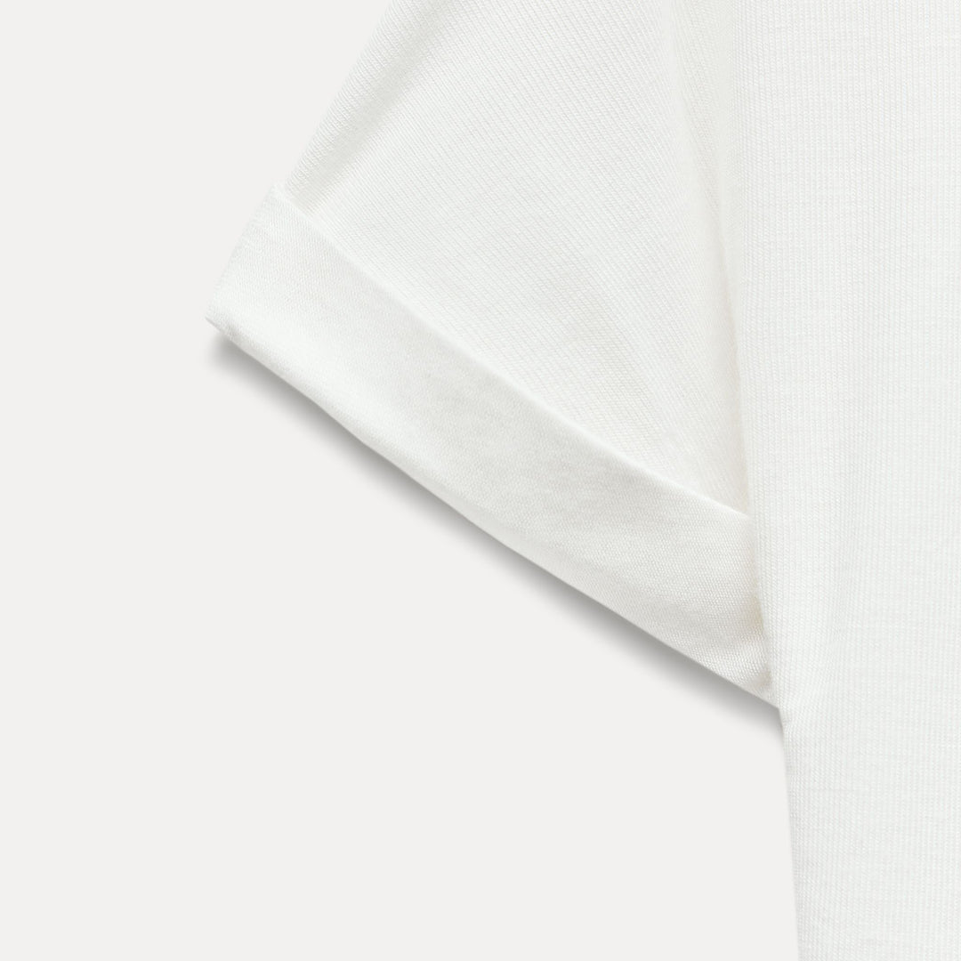 Moudda ZARA - T-shirt lyocell/viscose/laine/élasthanne, tissu tourné - Tunisie 3