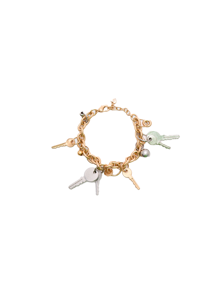 Moudda STRADIVARIUS - Bracelet Multi-Charms Clés - Tunisie 2