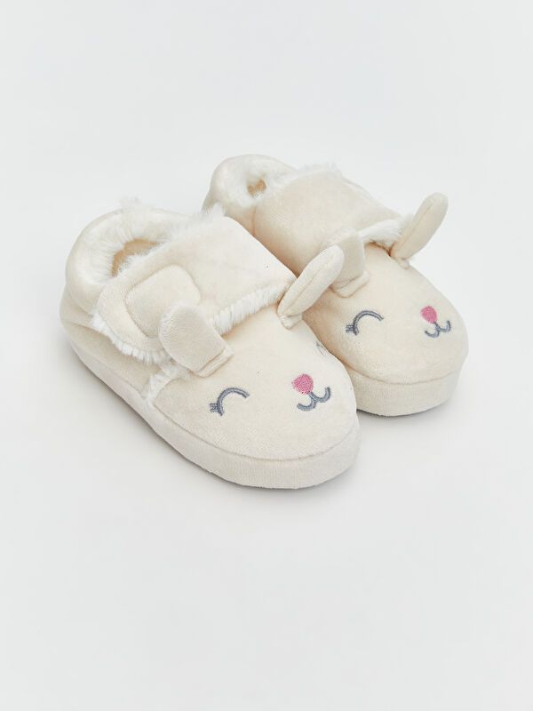 Moudda LC Waikiki - Pantoufles maison Fille Ecru - Tunisie 1