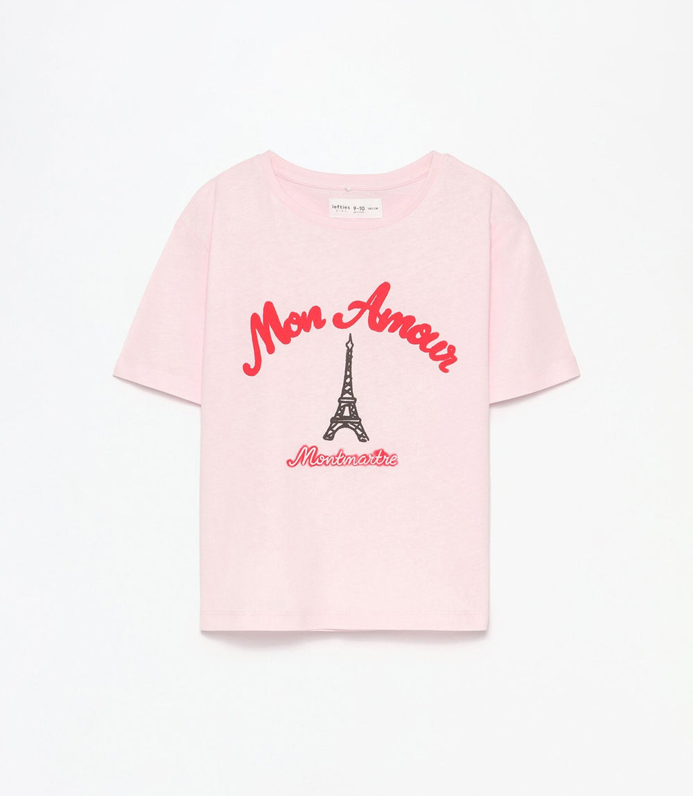 Moudda Lefties - T-Shirt - Imprimé Positionnel Février Fille - Tunisie 2
