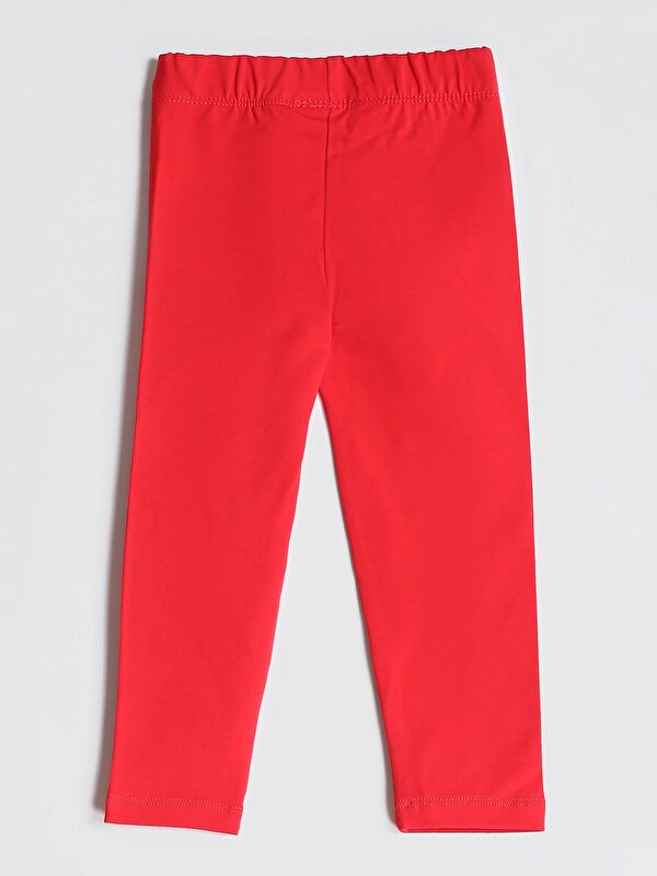 Moudda LC Waikiki - T-shirt jersey stretch basique Fille Rouge - Tunisie 2