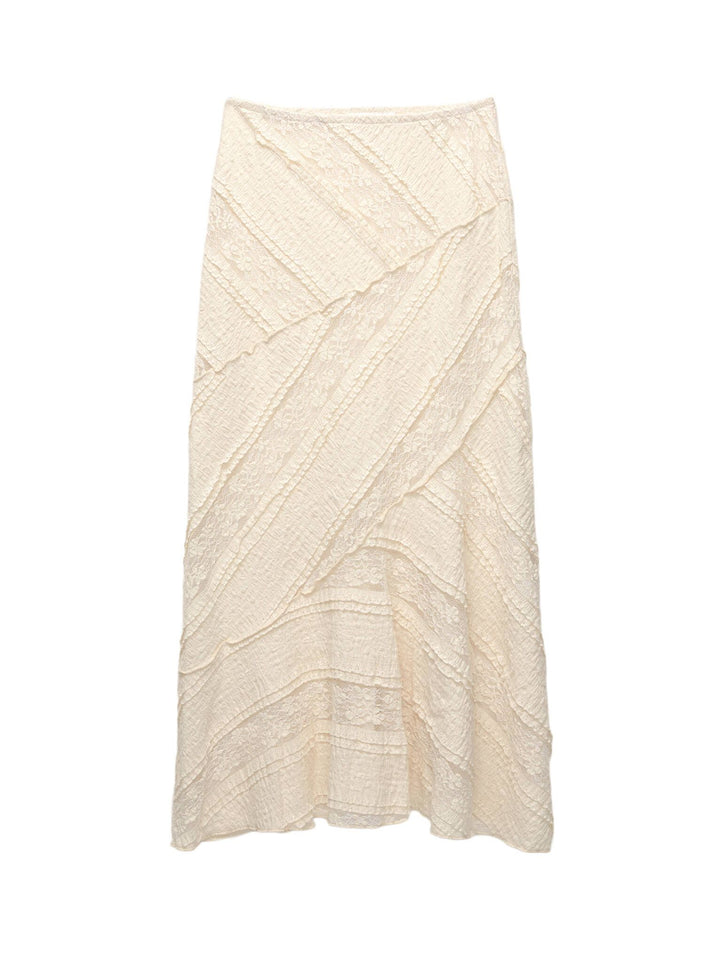Moudda PULL & BEAR - Jupe Midi Dentelle - Asymétrique - Tunisie 1
