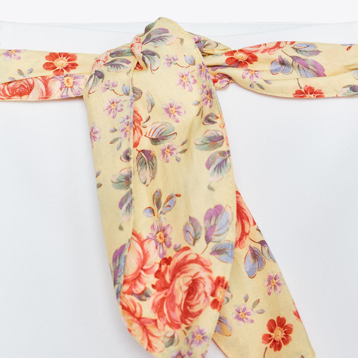 Moudda ZARA - Short - Taille Haute & Ceinture Foulard - Tunisie 3