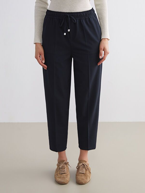 Moudda LC Waikiki - Pantalon tissé moyen Femme Marine - Tunisie 2