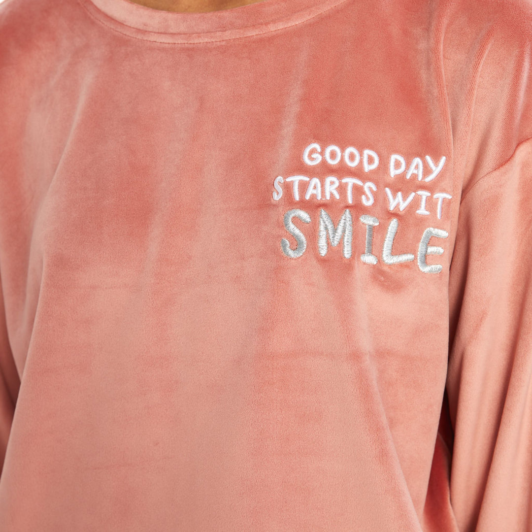 Moudda LC Waikiki - Pyjama manches longues Femme Brique - Tunisie 3