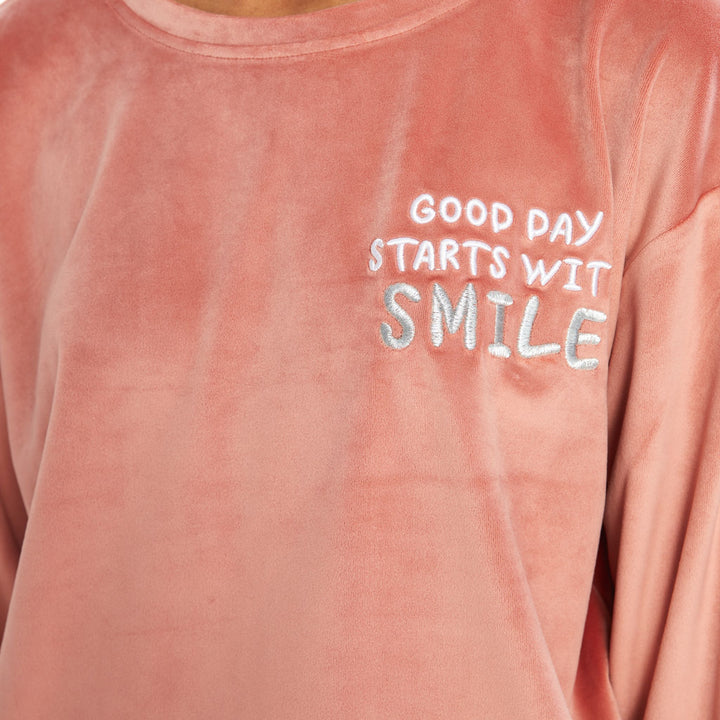 Moudda LC Waikiki - Pyjama manches longues Femme Brique - Tunisie 3