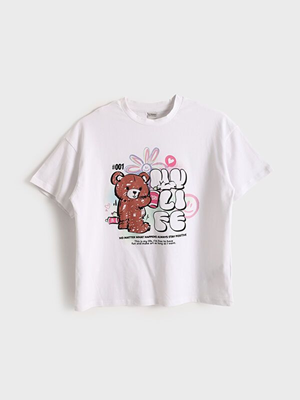 Moudda LC Waikiki - Body manches courtes en jersey pour Fille - Tunisie 1