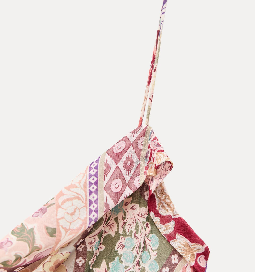 Moudda ZARA - Robe de lingerie mi-longue, imprimé patchwork - Tunisie 2