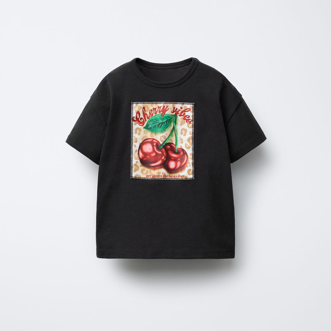 Moudda ZARA - T-Shirt Enfant - Cerise & Imprimé Animal - Tunisie 1