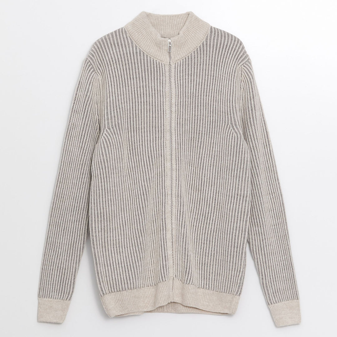 Moudda LC Waikiki - Cardigan en tricot Homme Gris - Tunisie 1