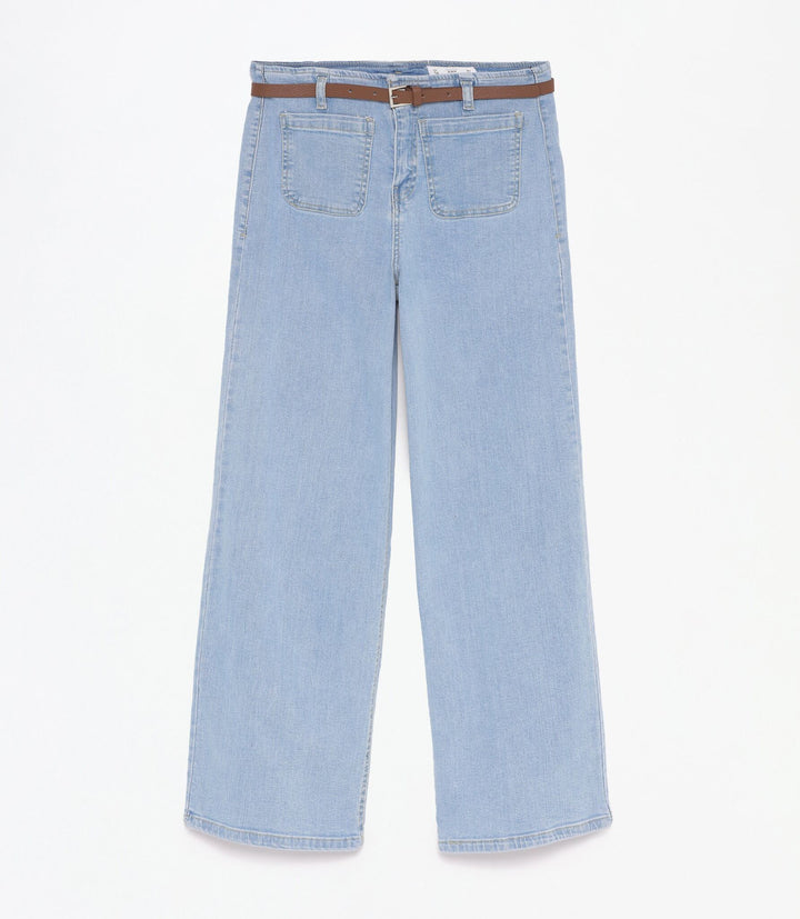 Moudda Lefties - Pantalon Droit Stretch - Ceinture - Tunisie 1