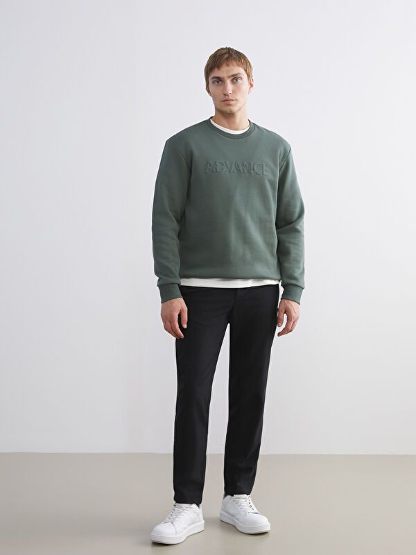 Moudda LC Waikiki - Sweatshirt en jersey Homme Vert terne - Tunisie 2