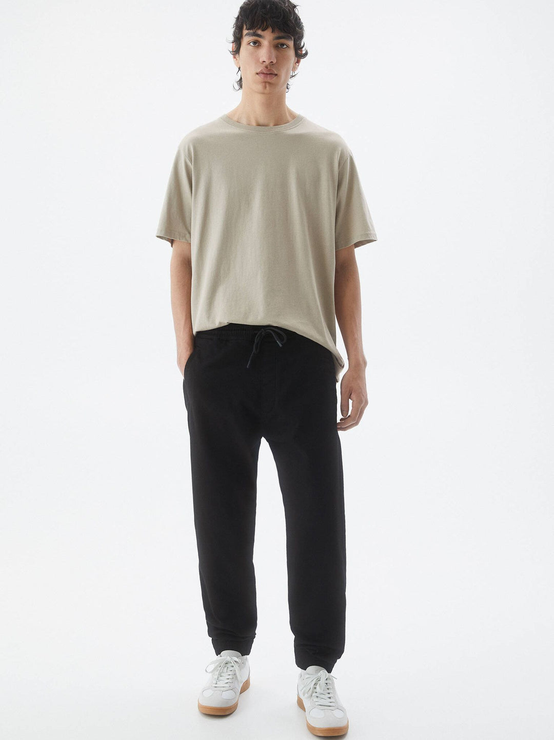 Moudda PULL & BEAR - Pantalon Jogger Basique Soft Knit Join Life - Tunisie 4