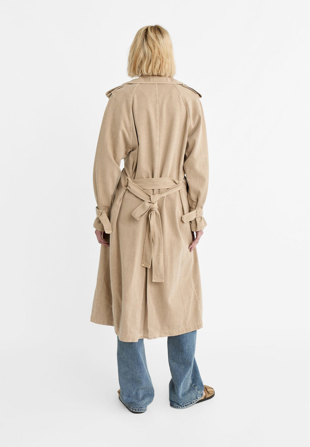 Moudda STRADIVARIUS - Trench en Serge - Tunisie 5