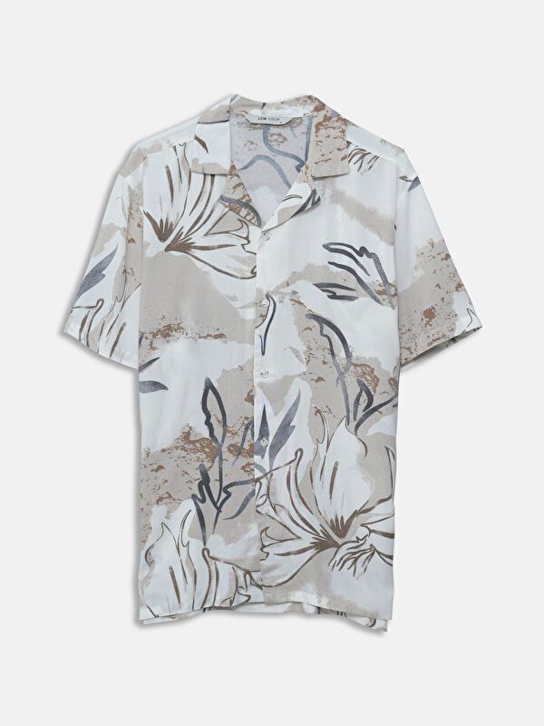 Moudda LC Waikiki - Chemise imprimée manches courtes en tissu tissé pour Homme - Tunisie 3