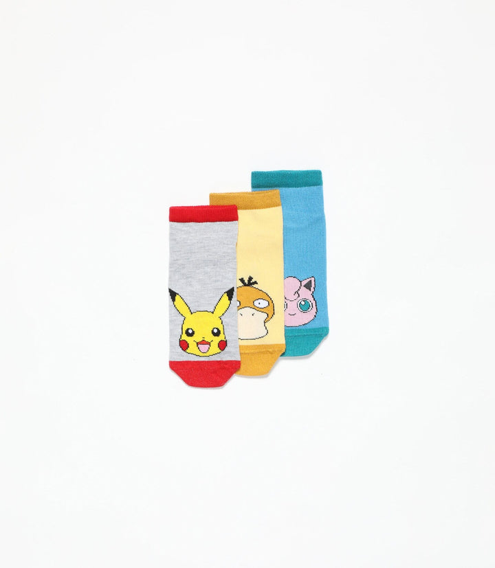 Moudda Lefties - Pack 3 Chaussettes Longues - Pokémon Fire (Licence) - Tunisie 2