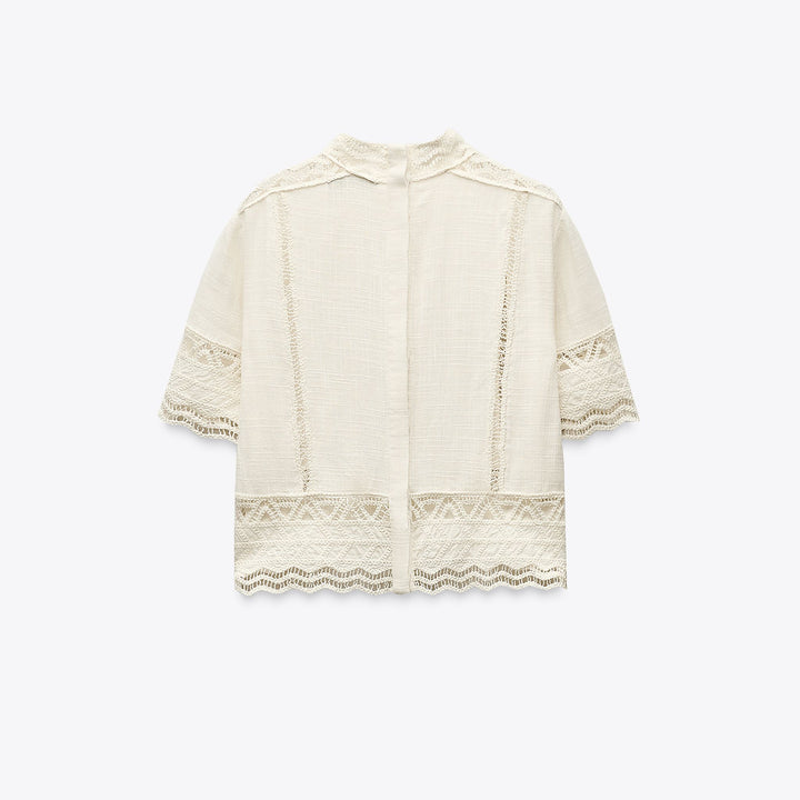 Moudda ZARA - Chemise Crochet - Manches Courtes - Tunisie 2