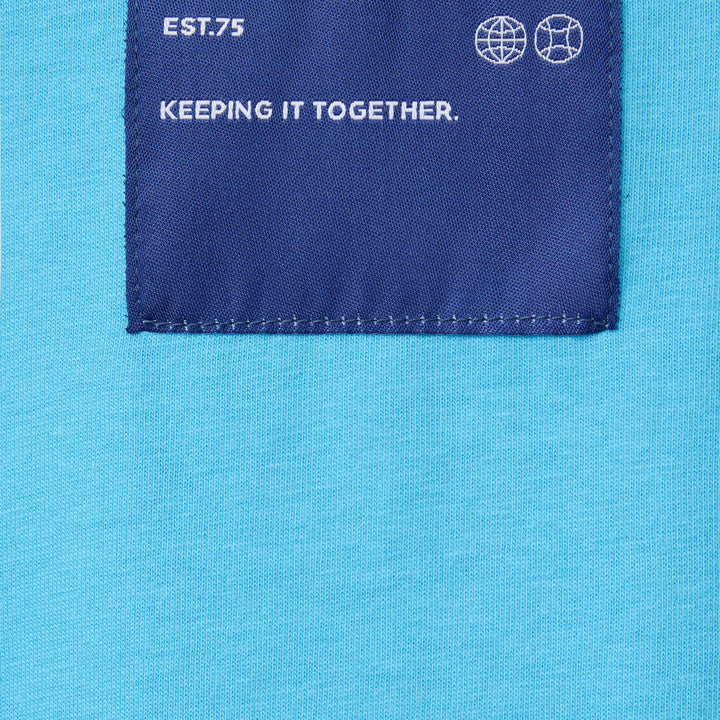 Moudda ZARA - T-Shirt - Texte Dos & Base Turquoise - Tunisie 4