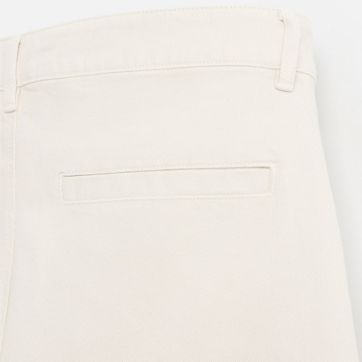 Moudda ZARA - Pantalon - Pince & Bouton Caché (Chambray & Vert) - Tunisie 4