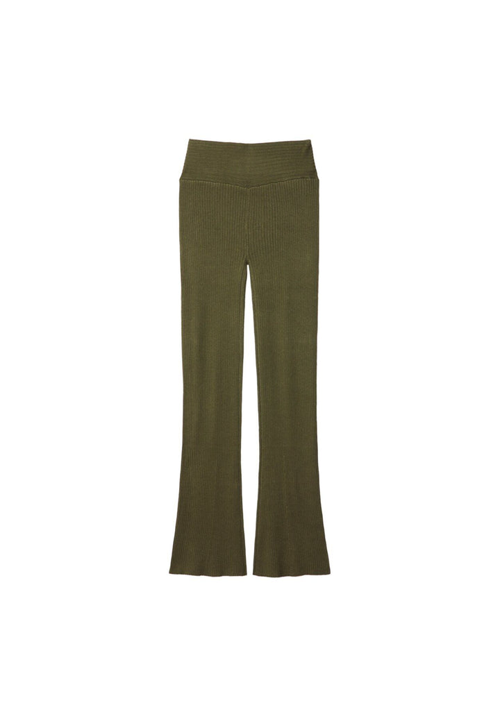 Moudda STRADIVARIUS - Pantalon en Maille Flare - Tunisie 1