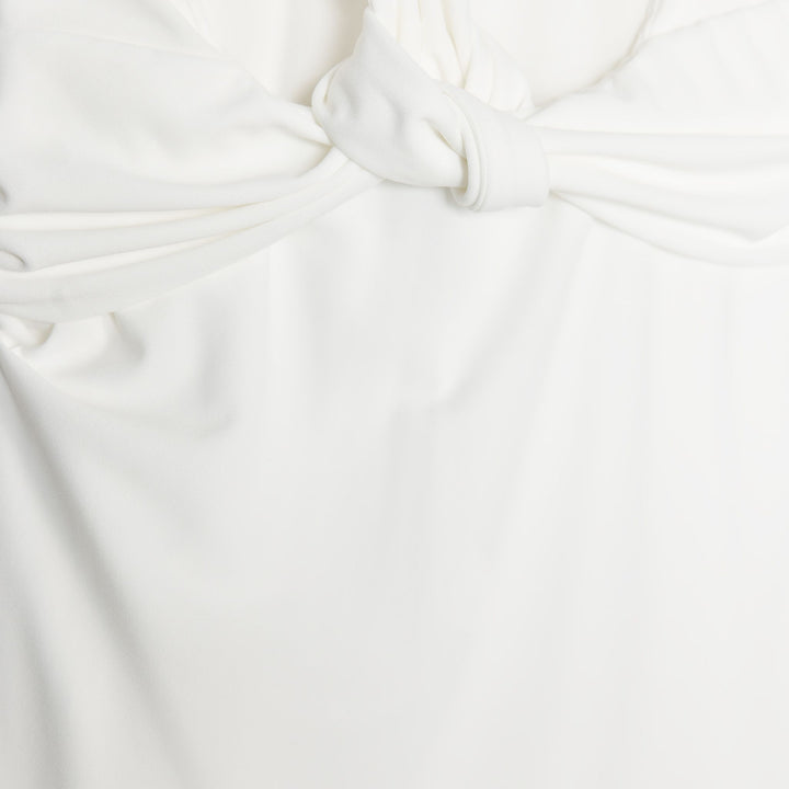 Moudda ZARA - Robe Midi Maille Halter - Nœud, Dos Ouvert & Bande - Tunisie 3