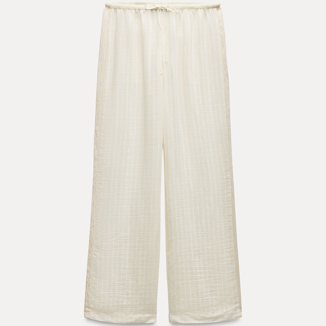 Moudda ZARA - Pantalon pyjama rayé relief - Tunisie 2